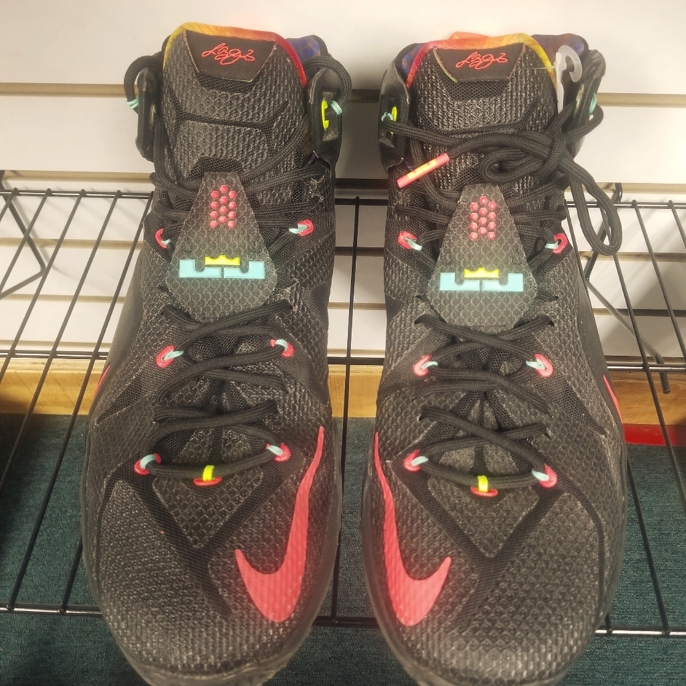 Nike Lebron 12 "Data" Sneakers